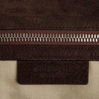 Givenchy Nubuck Medium Pandora Pure Flap Bag Chocolate 8 of 13