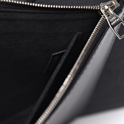 Louis Vuitton Epi Neverfull MM Black 9 of 17