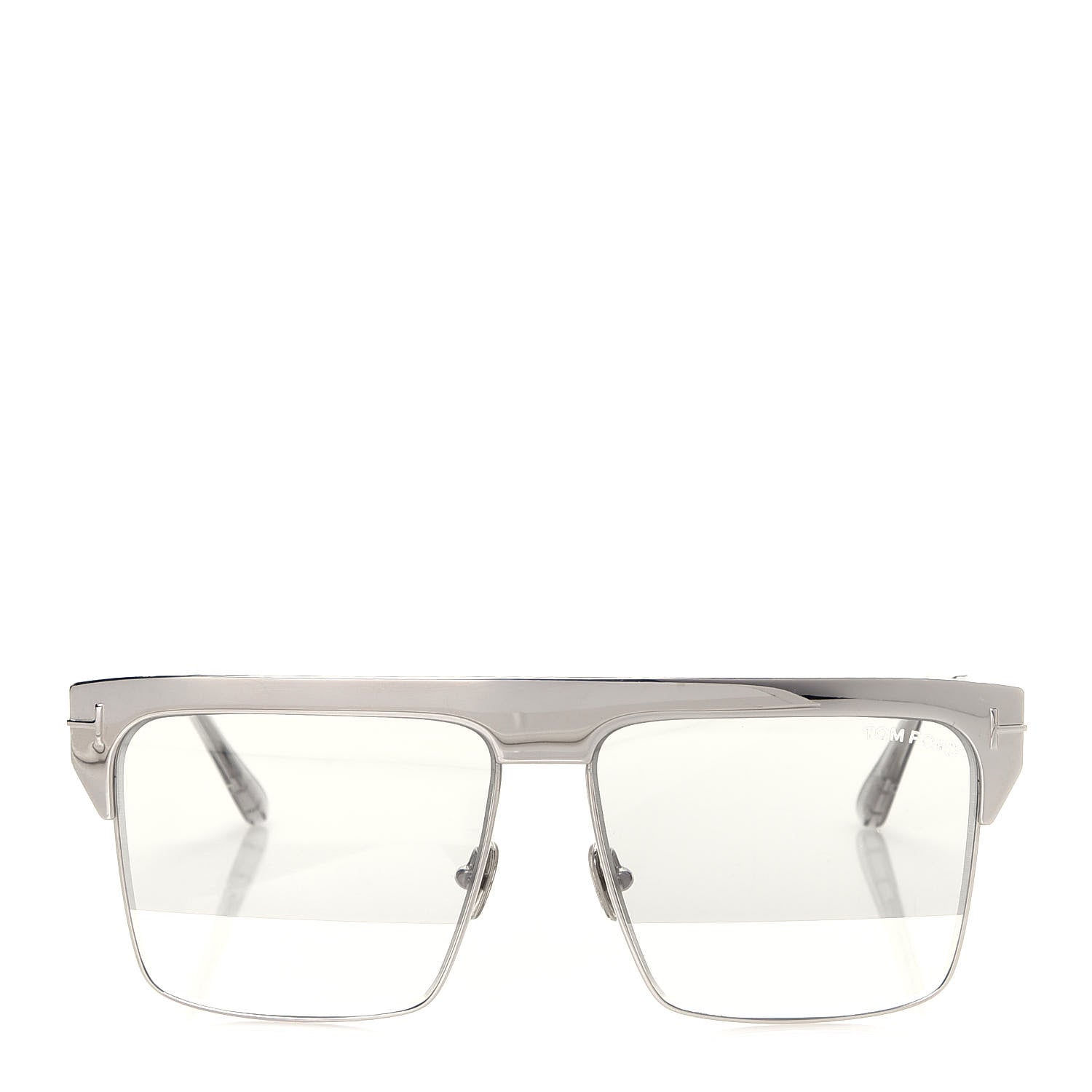 Tom Ford Gold Plated West Sunglasses TF706 Silver 2 of 8