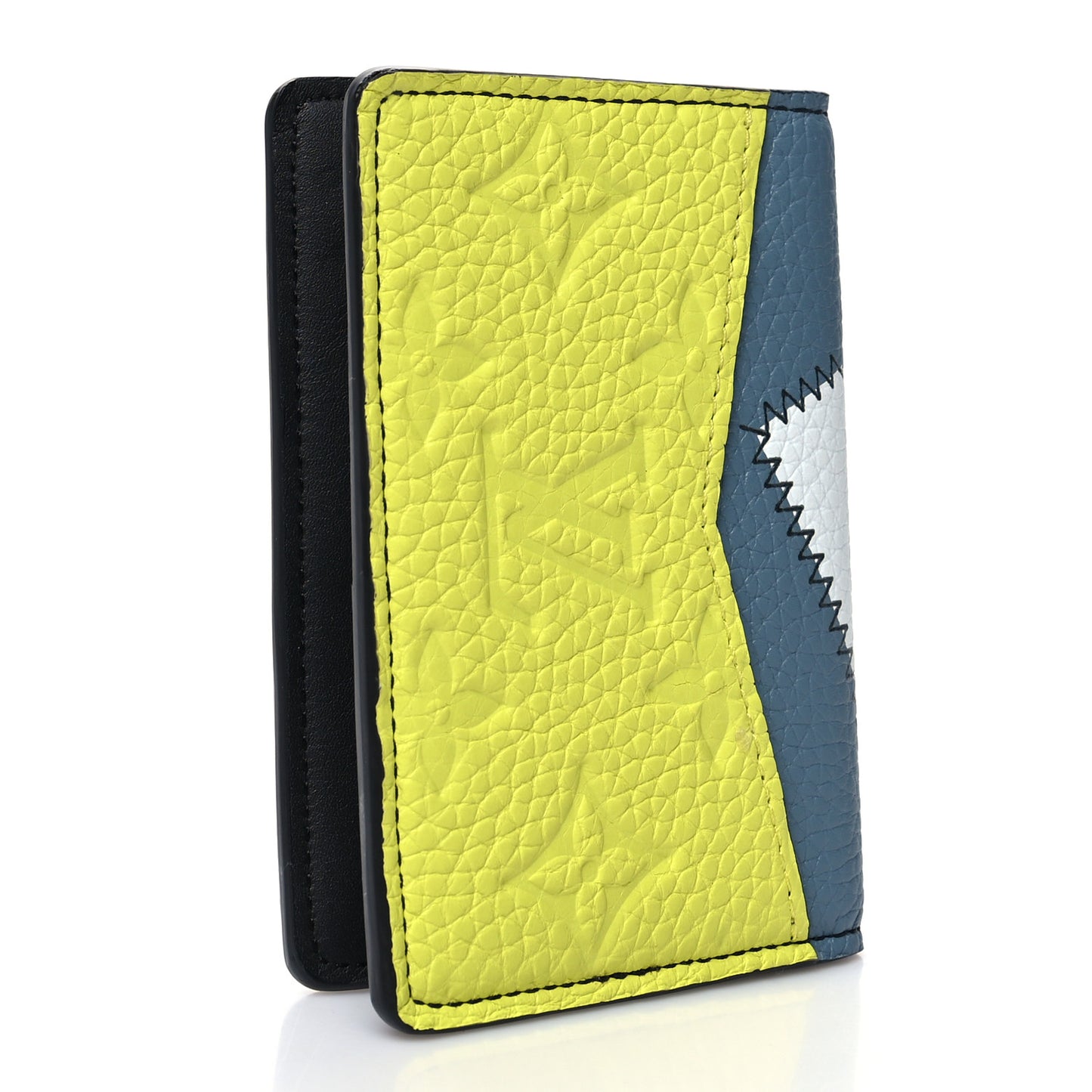 Taurillon Monogram Pocket Organizer Yellow Multicolor