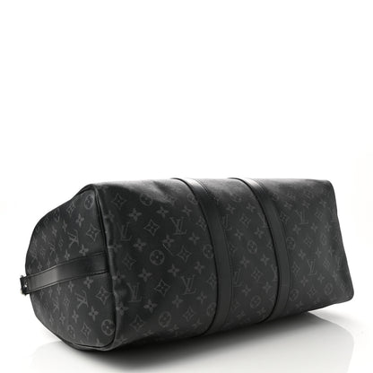 Louis Vuitton Monogram Eclipse Keepall Bandouliere 45 4 of 14