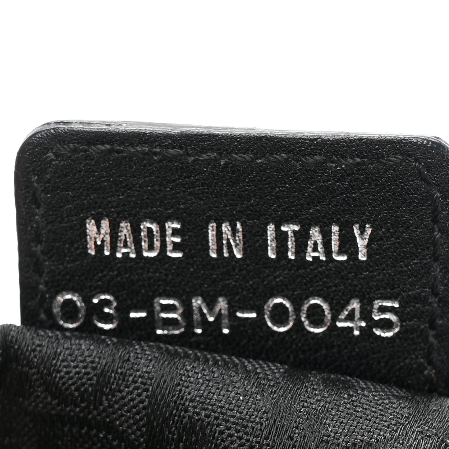 Calfskin Logo Charms Boston Black