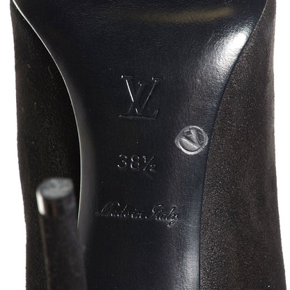 Louis Vuitton Suede Eyeline High Boots 38.5 Black 7 of 7