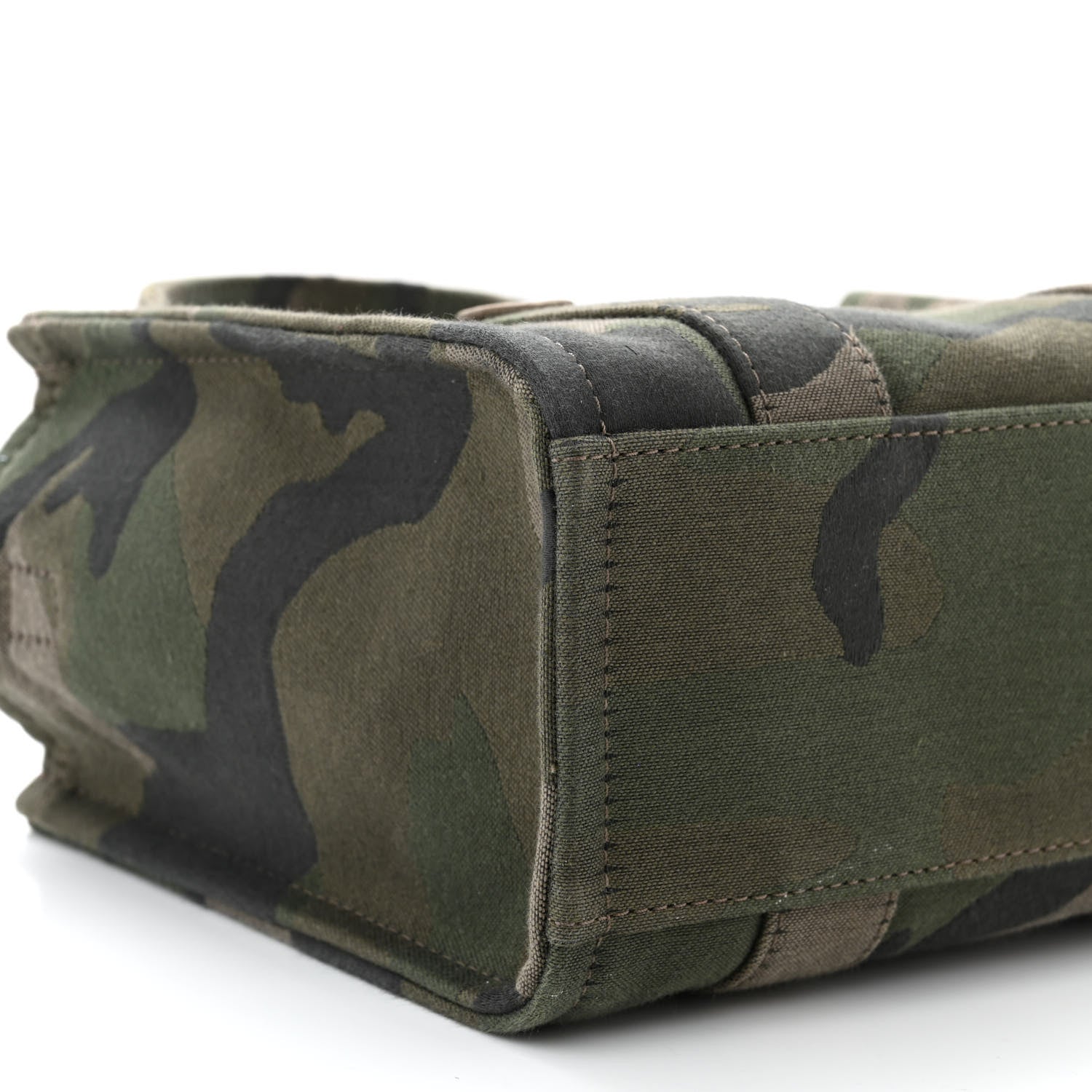 Marc Jacobs Canvas Camouflage Small The Tote Bag Khaki 9 of 11
