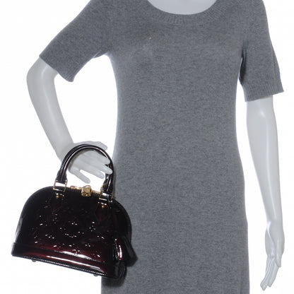Louis Vuitton Vernis Alma BB Amarante 2 of 7