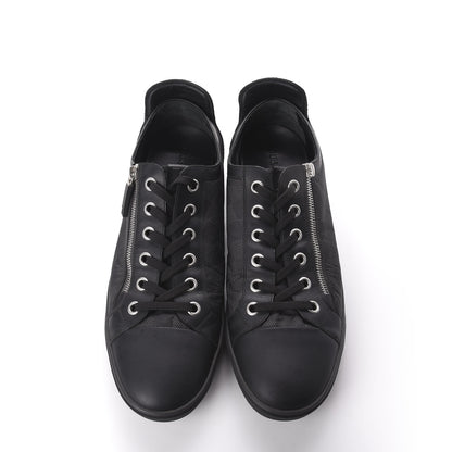 Louis Vuitton Damier Graphite Calfskin Suede Mens Aventure Sneakers 9.5 6 of 13