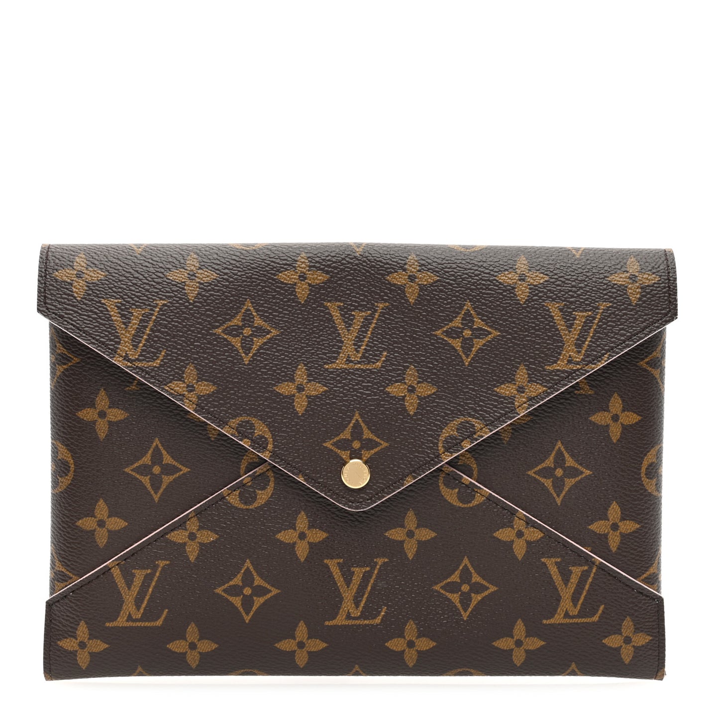 Monogram Large Kirigami Pochette Insert Rose Ballerine