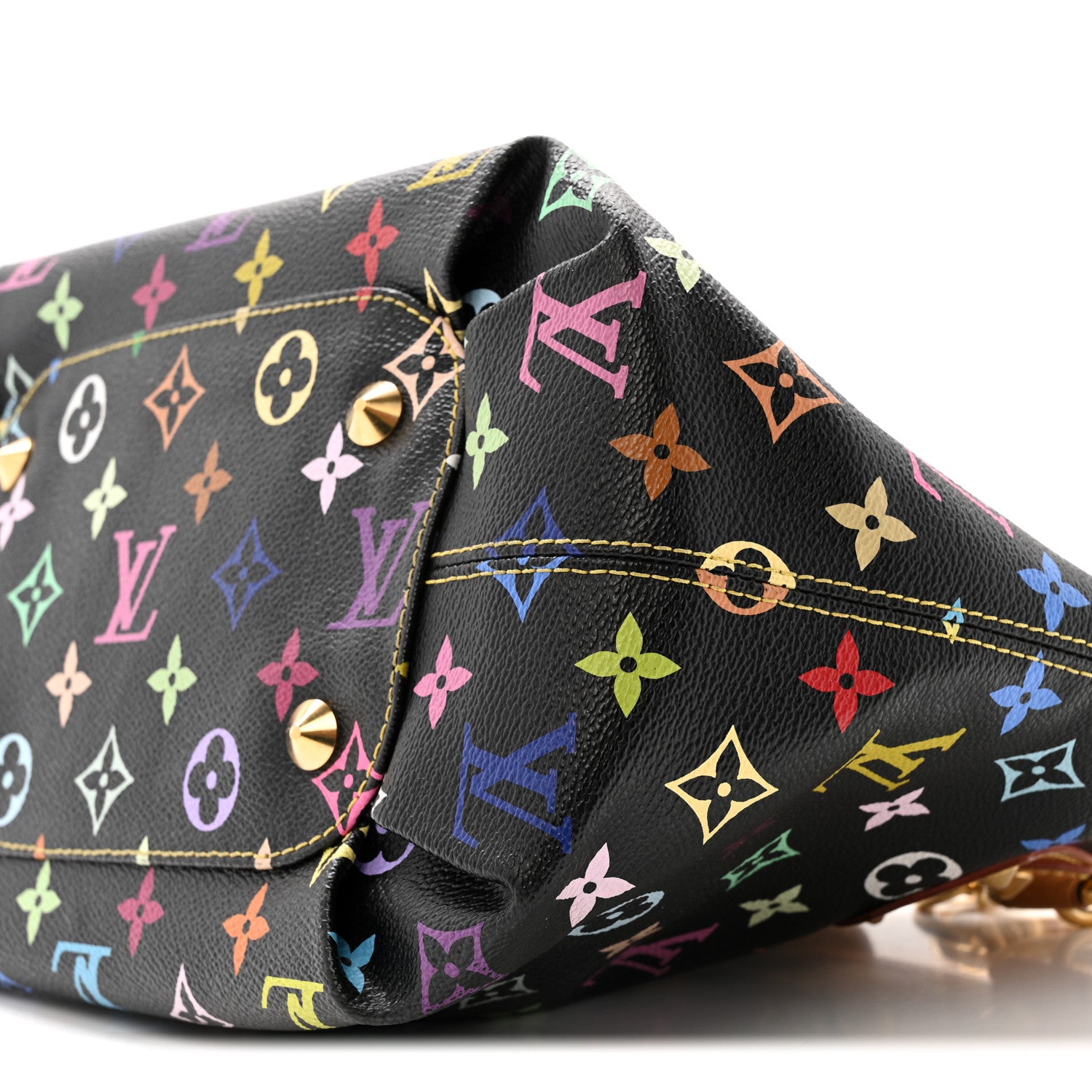 Louis Vuitton Monogram Multicolor Annie MM Black 10 of 15