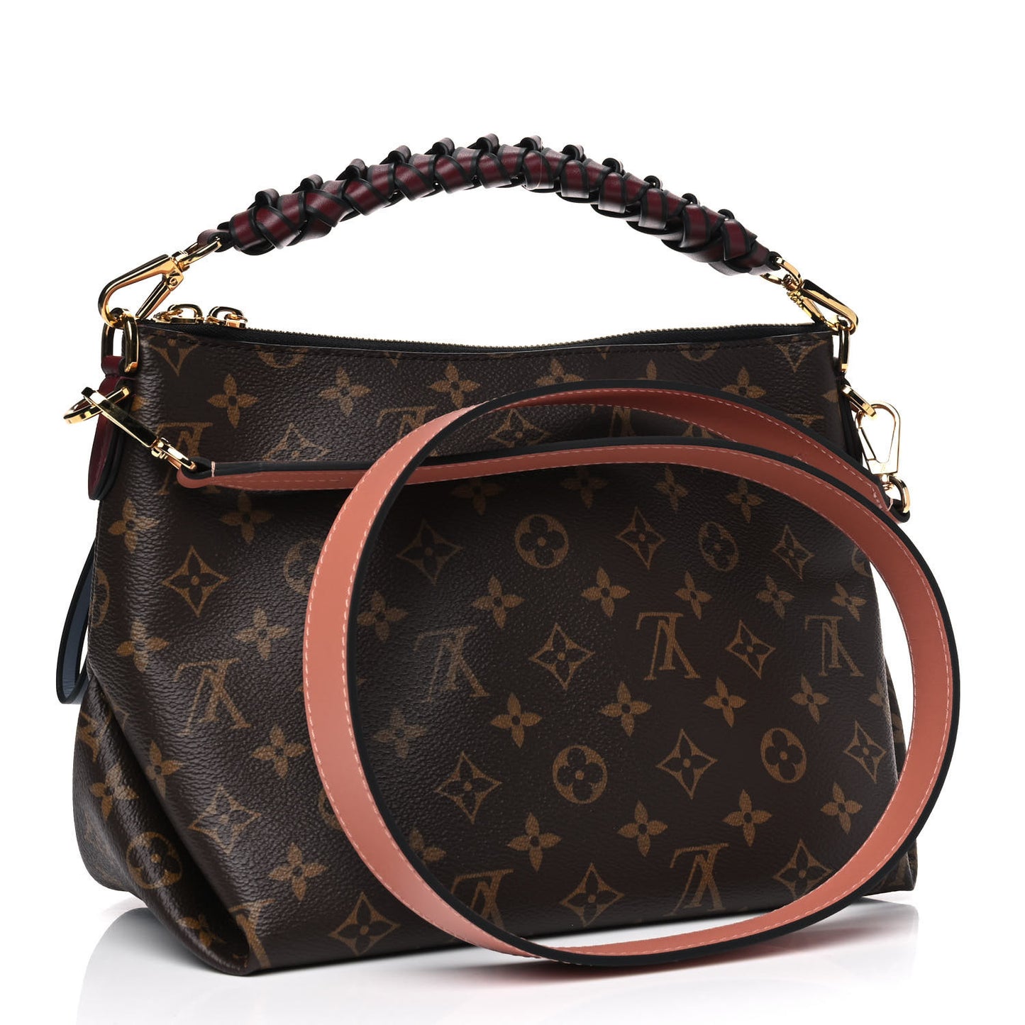 Monogram Beaubourg Hobo Mini Bordeaux Red Peach Safran Blue Jean Blue