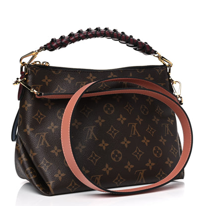 Louis Vuitton Monogram Beaubourg Hobo Mini Bordeaux Red Peach Safran Blue Jean Blue 2 of 4