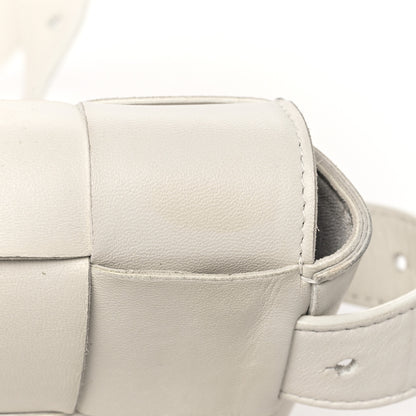 Bottega Veneta Nappa Maxi Intreccio The Belt Cassette Bag White 12 of 14