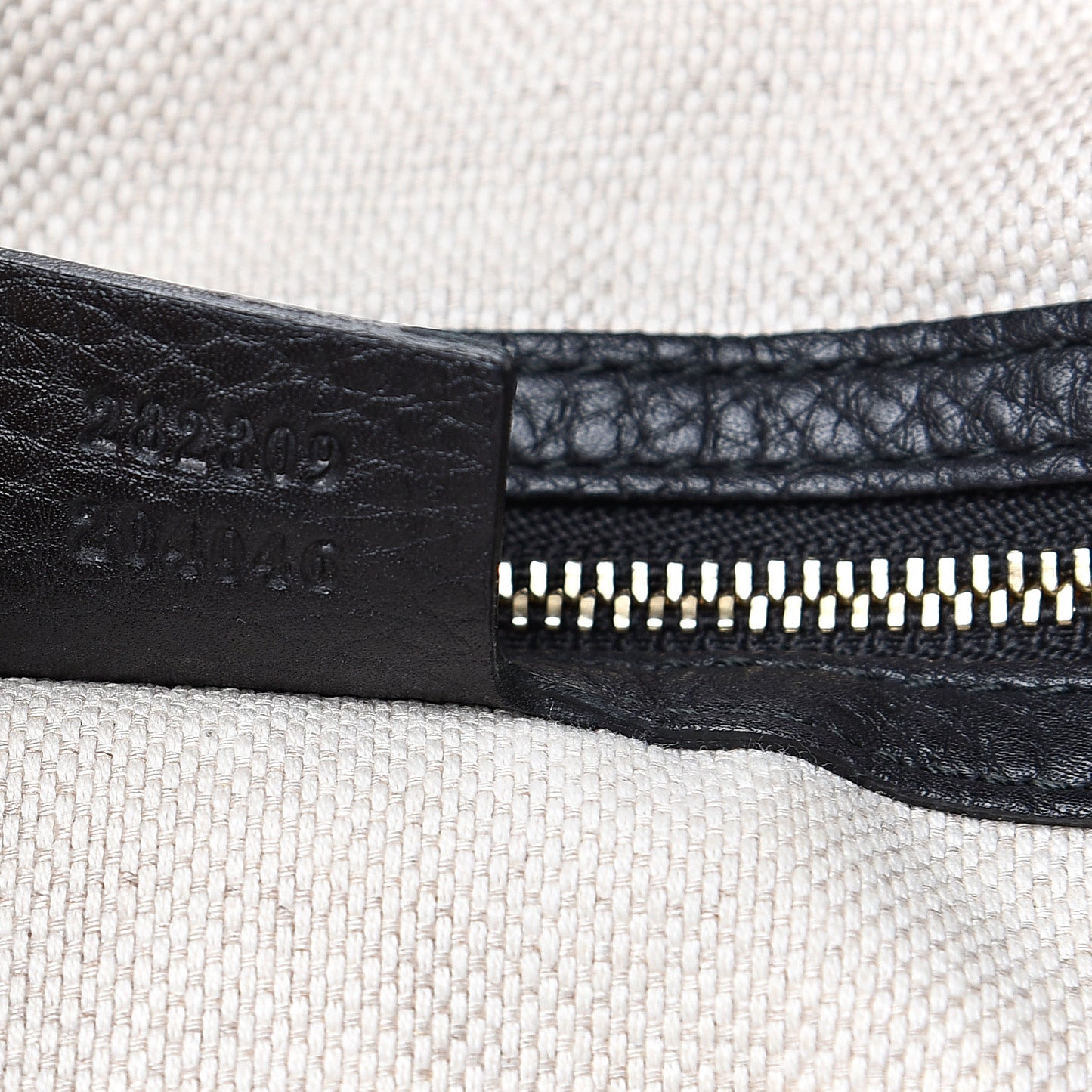 Pebbled Calfskin Medium Soho Shoulder Bag Black