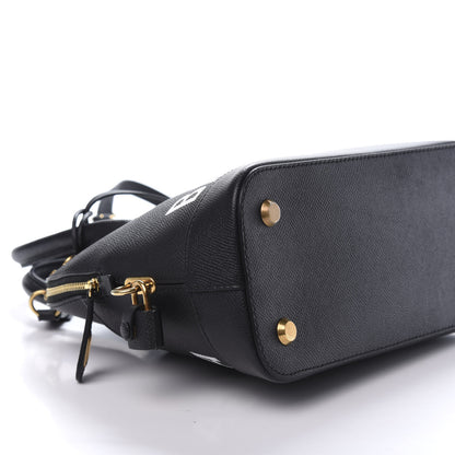 Balenciaga Signature Grained Calfskin Logo S Ville Top Handle Bag Black 6 of 9