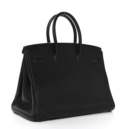 Hermes Togo Birkin 35 Black 3 of 12