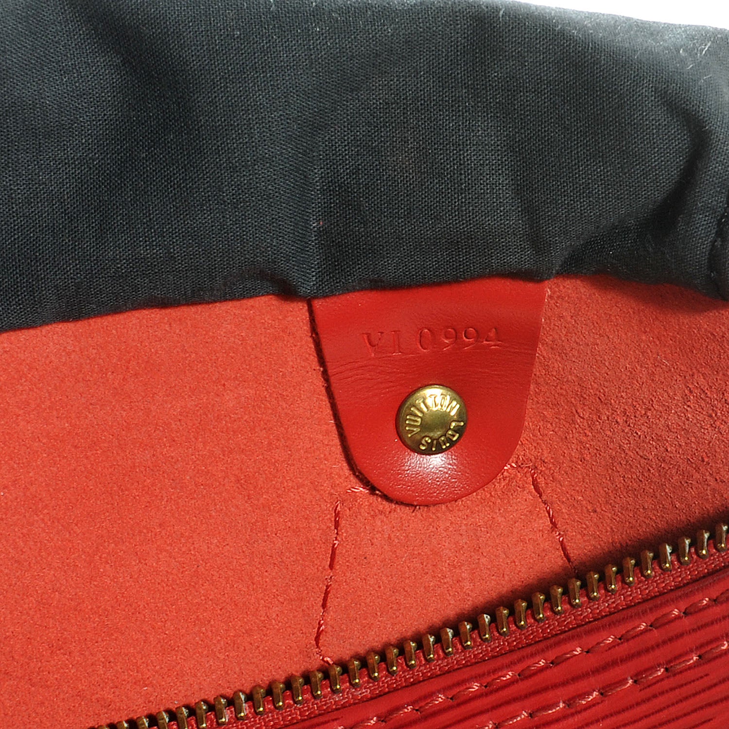 Louis Vuitton Epi Speedy 25 Rouge 7 of 7