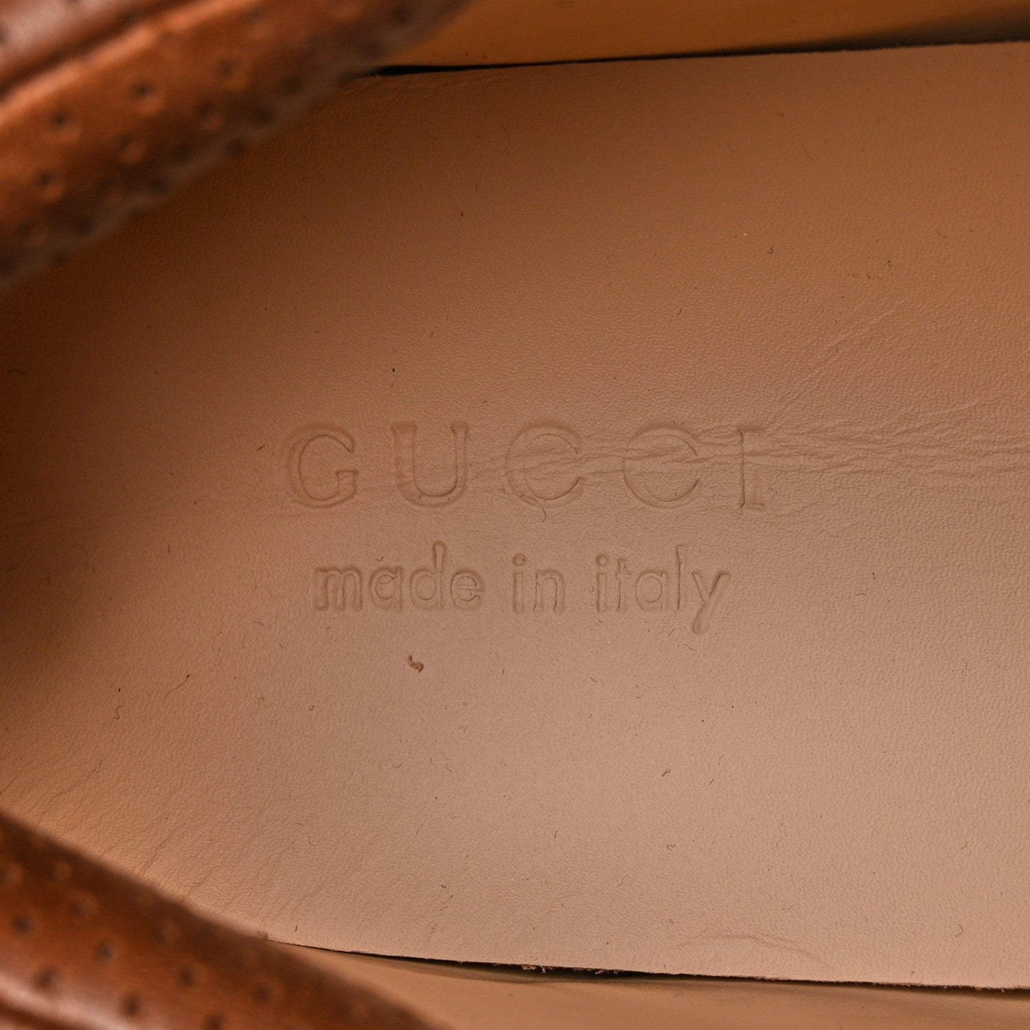 Gucci X SEGA Suede Calfskin GG Monogram Mens Flashtrek Sneakers 8.5 New Cuir Beige Ruggine 7 of 9