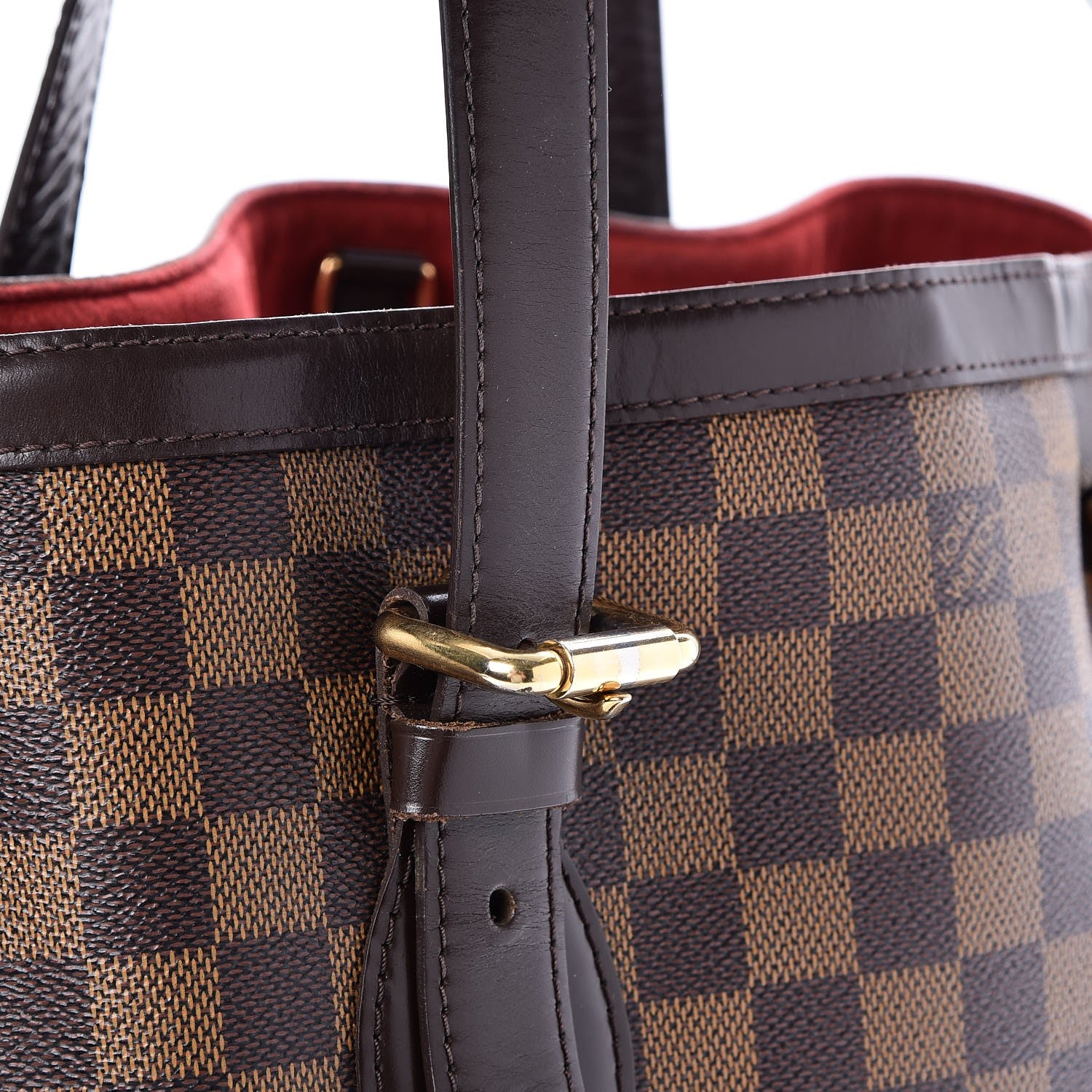 Louis Vuitton Damier Ebene Hampstead MM 8 of 12