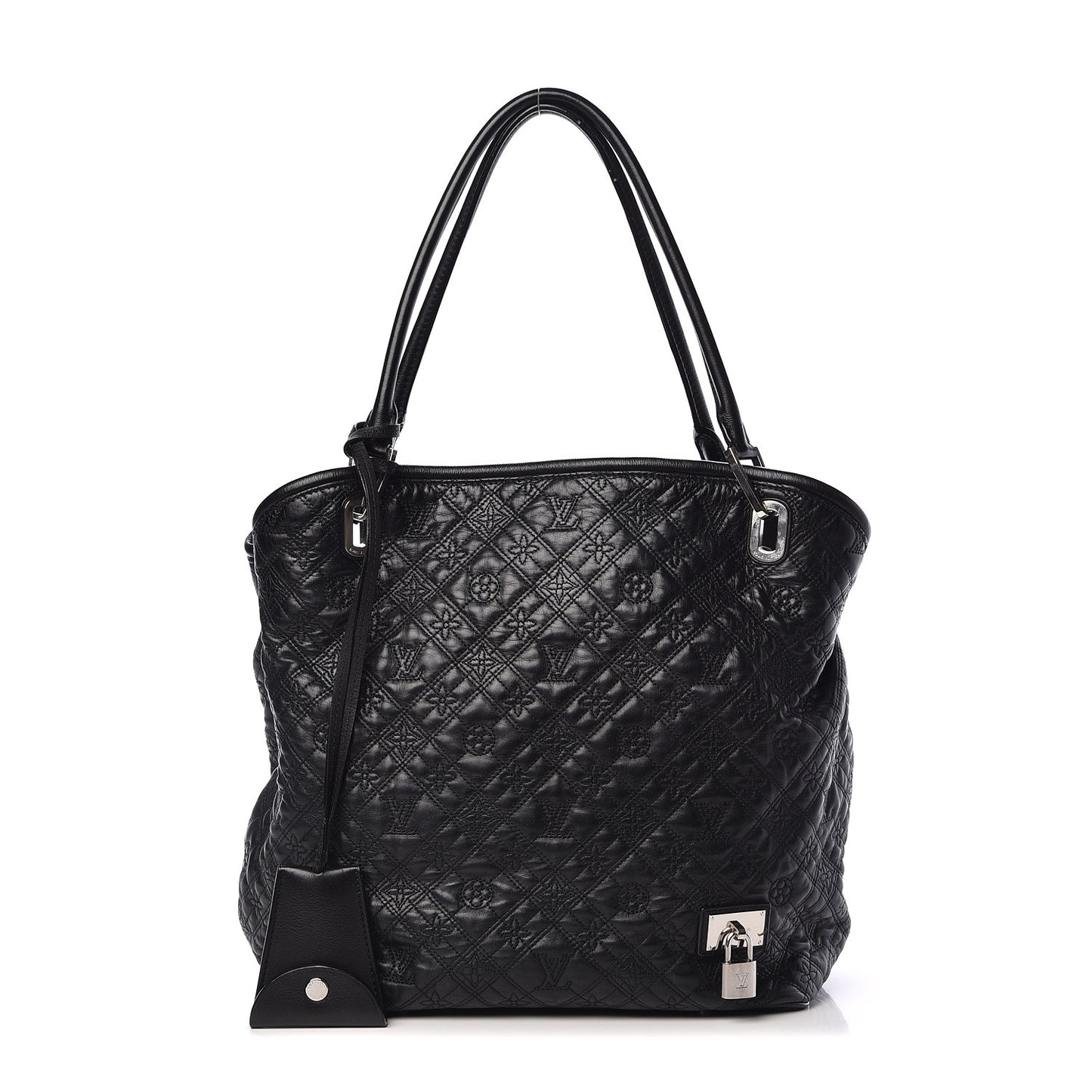 Monogram Lambskin Antheia Lilia GM Black
