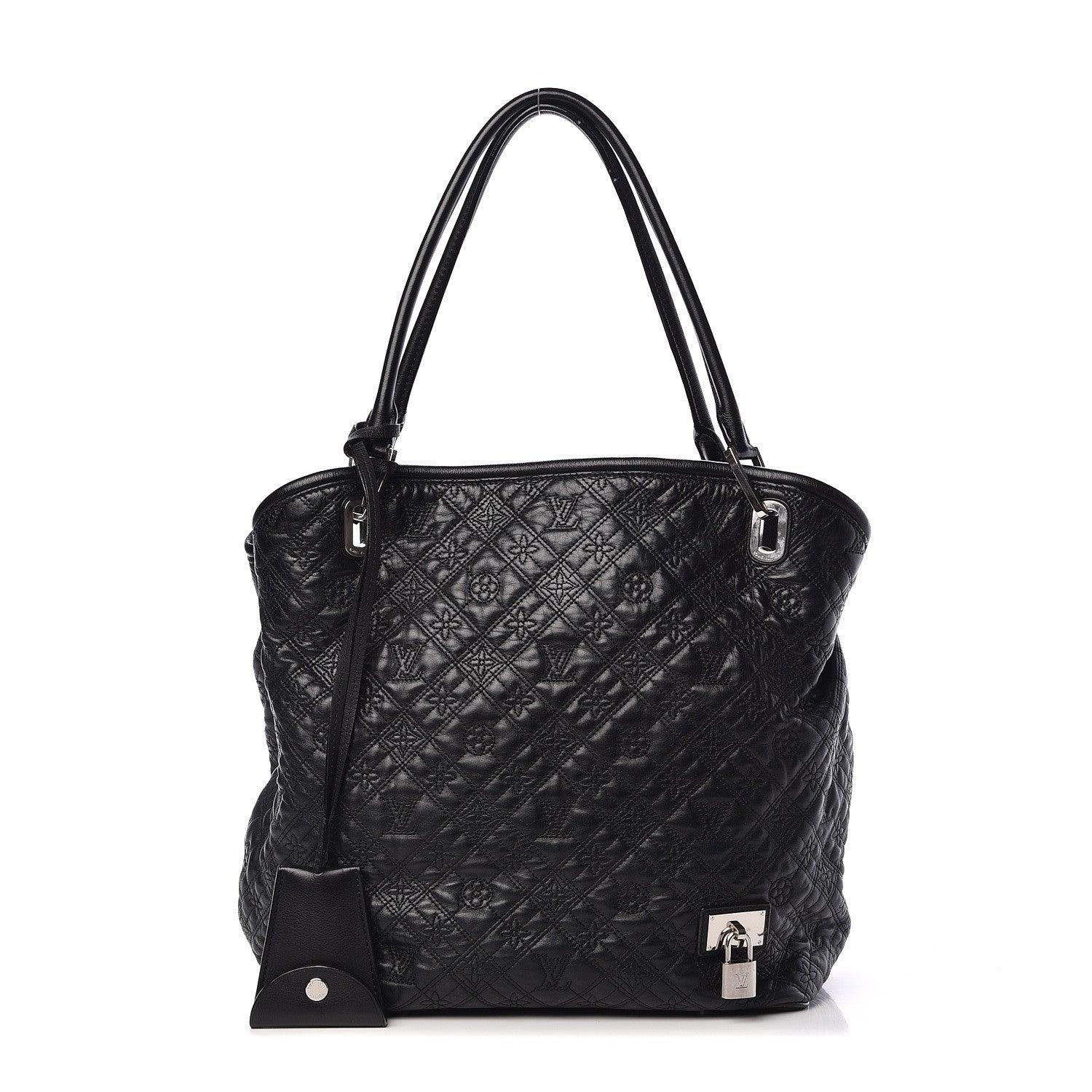 Louis Vuitton Monogram Lambskin Antheia Lilia GM Black 1 of 13