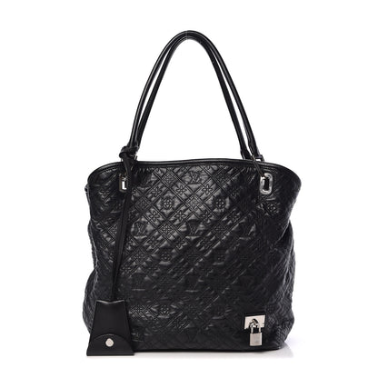 Louis Vuitton Monogram Lambskin Antheia Lilia GM Black 1 of 13