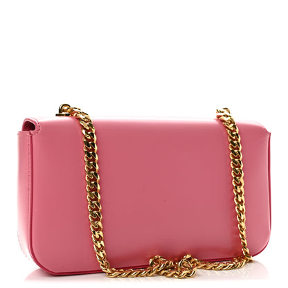 Celine Shiny Calfskin Claude Chain Shoulder Bag Rose 3 of 14