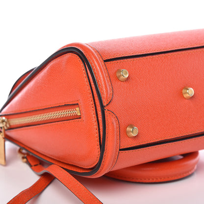 Alexander McQueen Calfskin Mini Heroine Orange 9 of 10