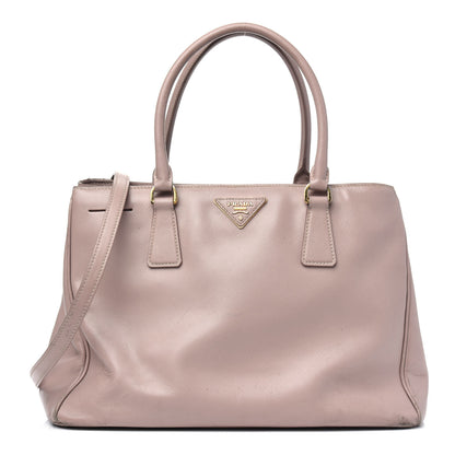 Prada Saffiano Small Galleria Double Zip Tote Cammeo 1 of 29