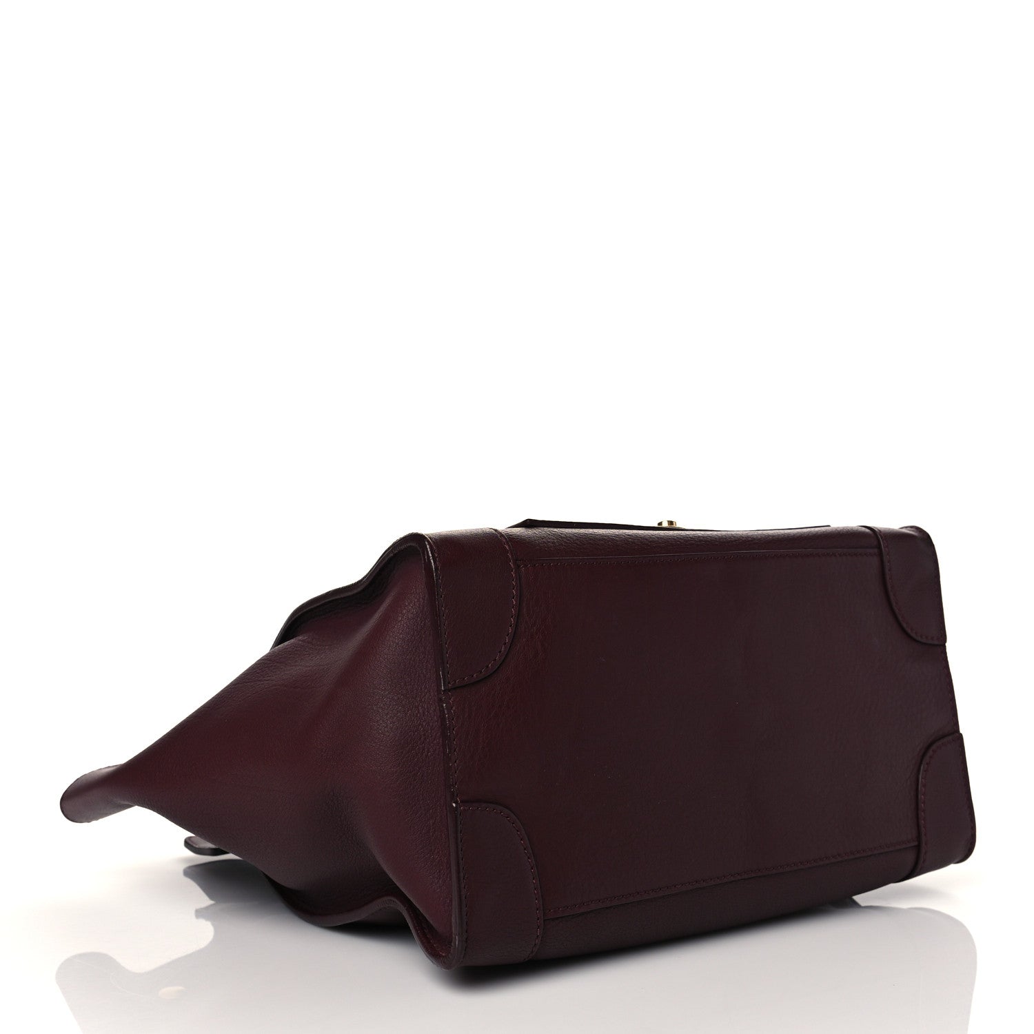 Celine Smooth Calfskin Mini Envelope Luggage Burgundy 4 of 11