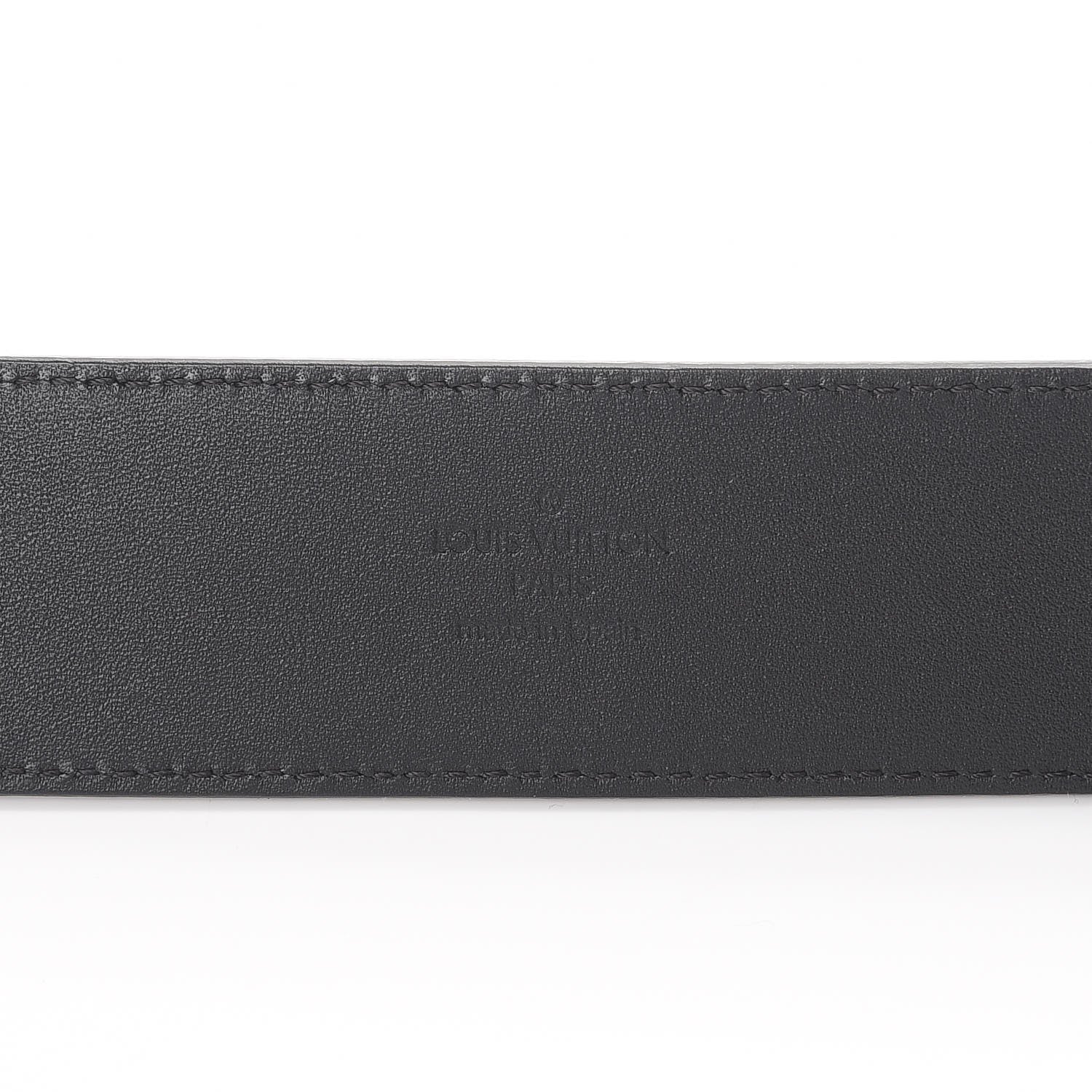 Louis Vuitton Damier Graphite LV Initiales Belt 110 44 6 of 10