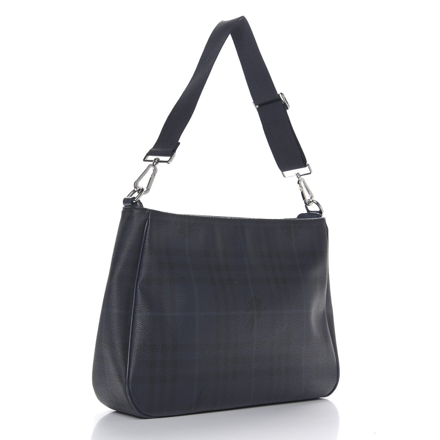 Haymarket Check Shoulder Bag Blue Black