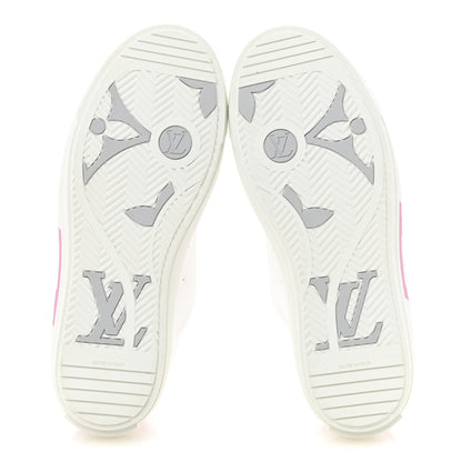 Louis Vuitton Calfskin Charlie Sneaker 39 White Rose Clair 6 of 10