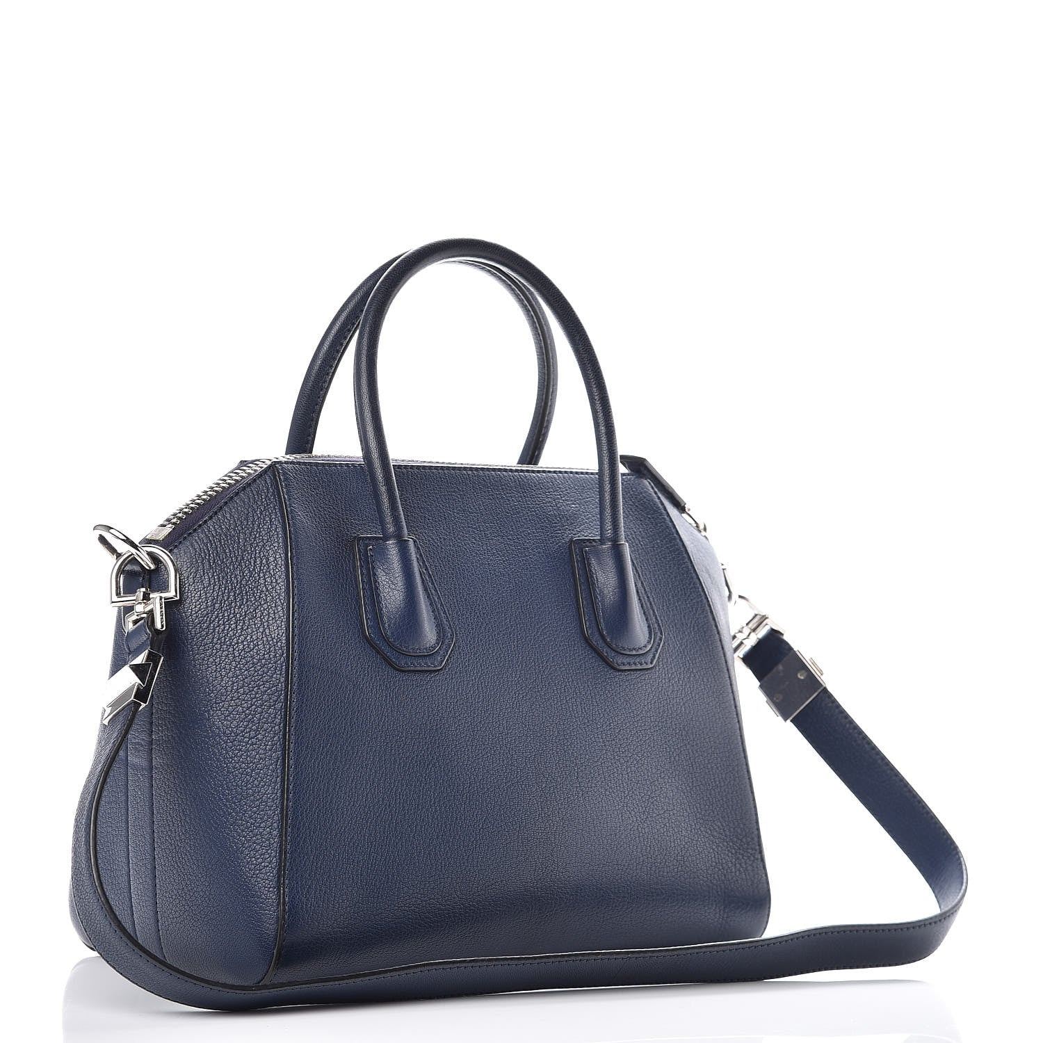 Givenchy Sugar Goatskin Small Antigona Navy 3 of 14