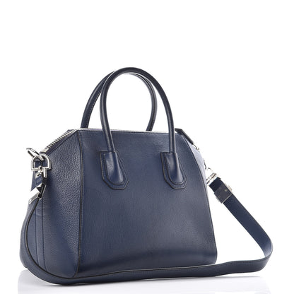 Givenchy Sugar Goatskin Small Antigona Navy 3 of 14