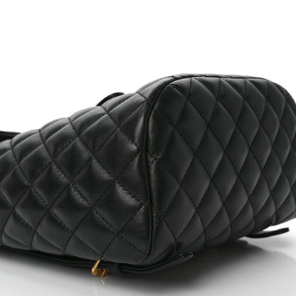 Chanel Lambskin Quilted Small Urban Spirit Backpack Black 8 of 9