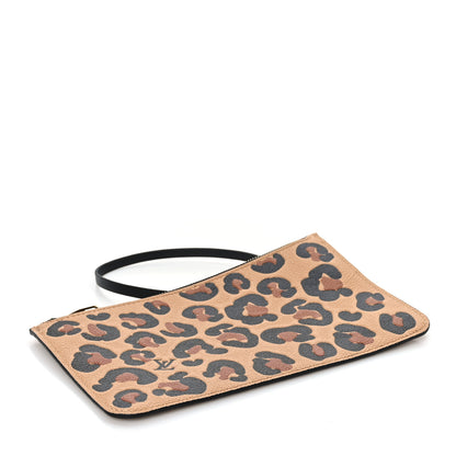 Louis Vuitton Empreinte Monogram Giant Wild At Heart Neverfull MM Pochette 4 of 6