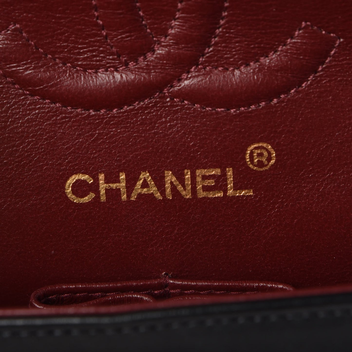Lambskin Quilted Small Double Flap Black