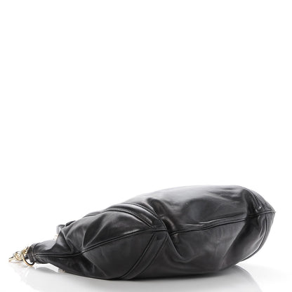 Gucci Calfskin Medium Britt Bag Black 5 of 10