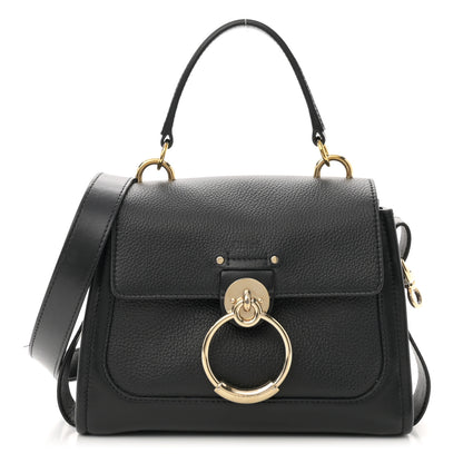 Chloe Calfskin Mini Tess Day Bag Black 1 of 13