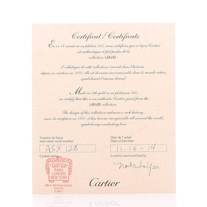 Cartier 18K Pink Gold LOVE Cuff Bracelet 16 5 of 6
