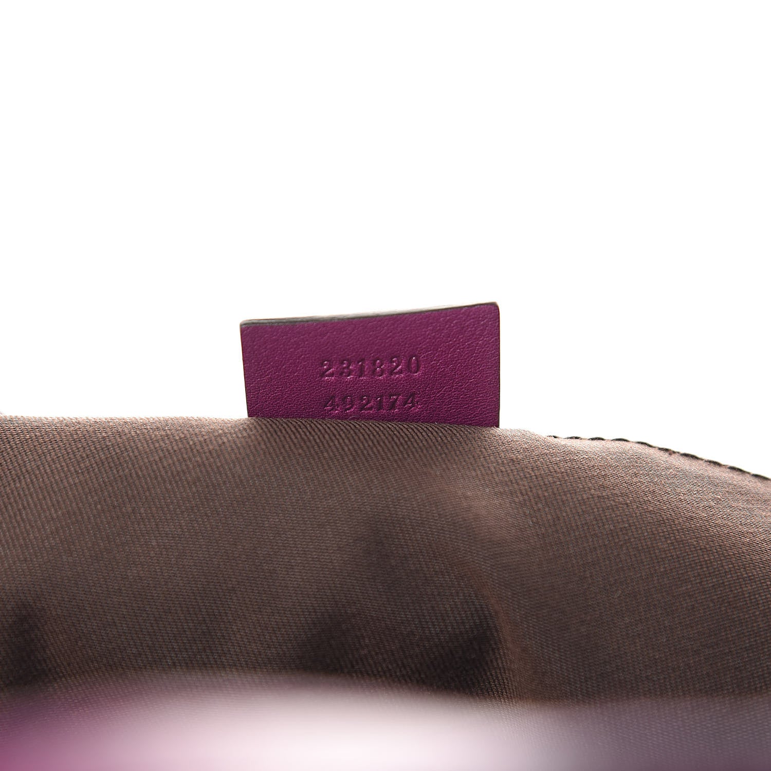 Gucci Guccissima Charmy Shoulder Bag Purple 7 of 10