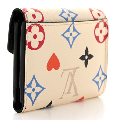 Louis Vuitton Game On Monogram Zoe Wallet White 3 of 9