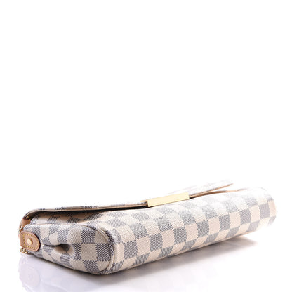 Louis Vuitton Damier Azur Favorite MM 3 of 9