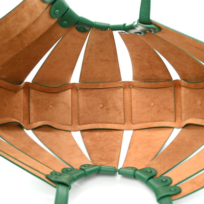 Bottega Veneta French Calfskin Large Shell Bag Racing Green 7 of 13