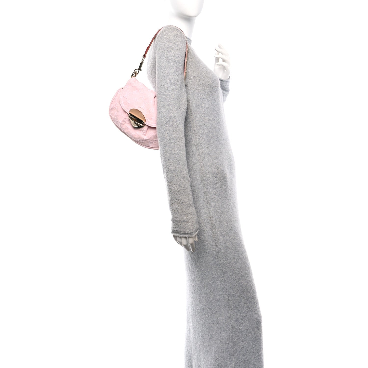 Louis Vuitton Monogram Denim Sunset Washed Pink 2 of 10