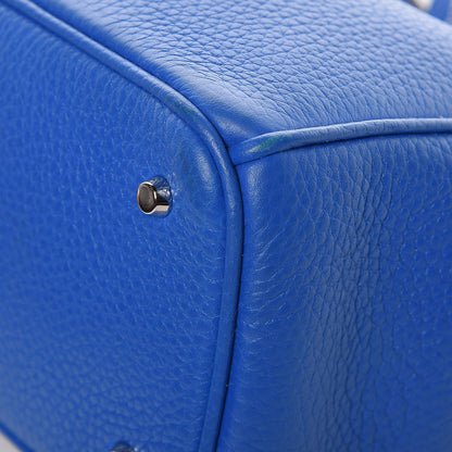 Christian Dior Bullcalf Mini Diorissimo Tote Bleu Nosy Rose Tendre 10 of 12