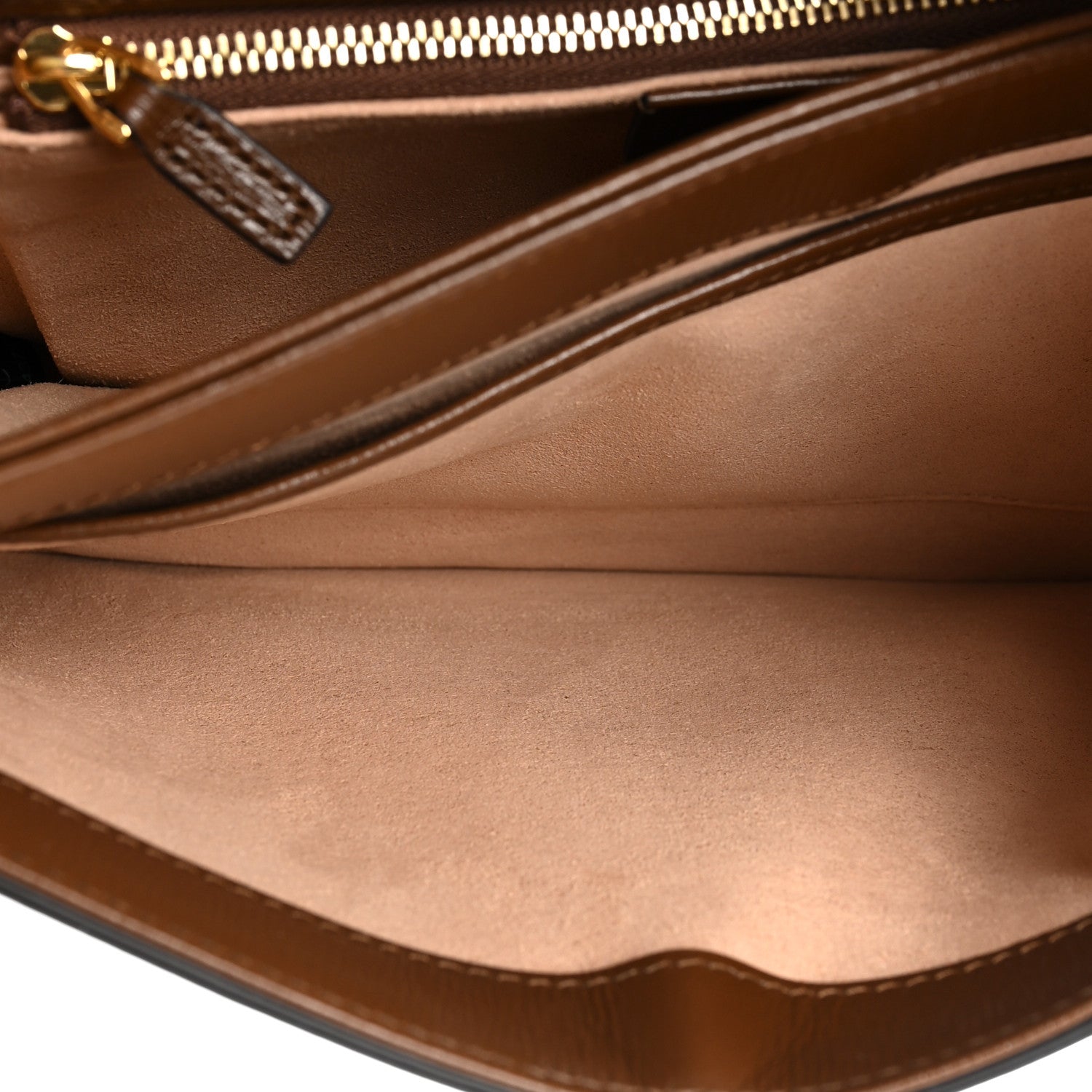 Gucci GG Supreme Monogram Horsebit 1955 Shoulder Bag Beige Brown Sugar 5 of 10