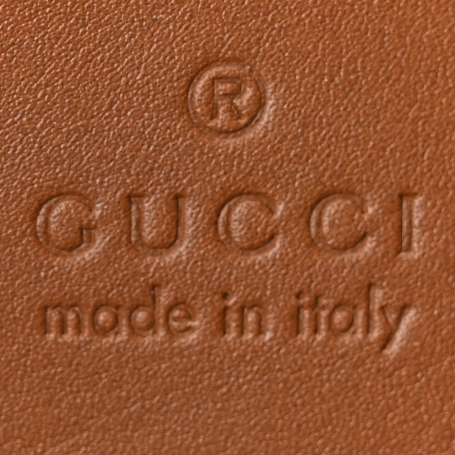 Gucci GG Supreme Monogram Textured Calfskin Small Emblem Shoulder Bag Beige Dark Brown 6 of 10
