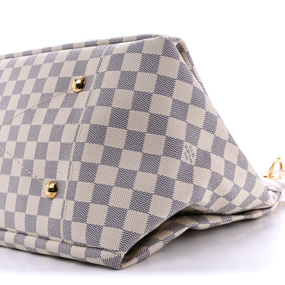 Louis Vuitton Damier Azur Artsy MM 9 of 12
