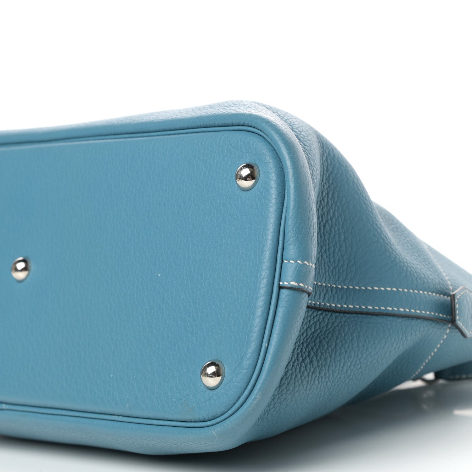 Hermes Taurillon Clemence Bolide 31 Blue Jean 8 of 11