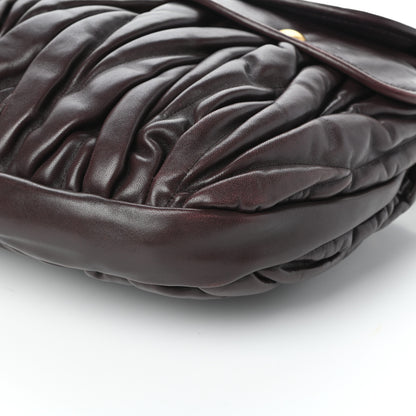 Miu Miu Nappa Matelasse Coffer Hobo Prugna 9 of 9